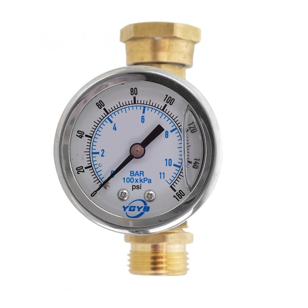 Spigot Mount Pressure Gauge
